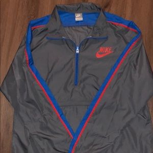 Throwback Nike half zip jacket size XL